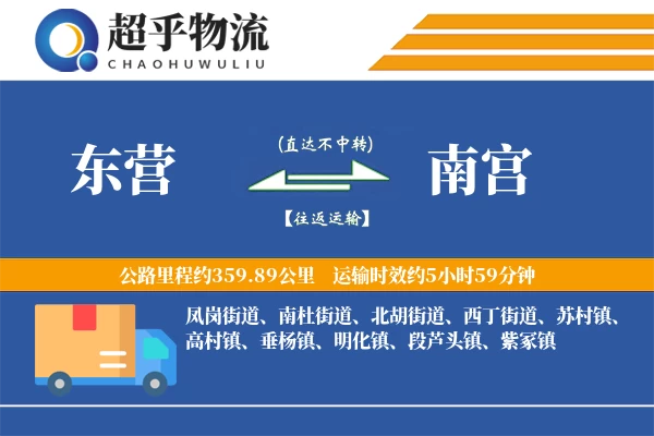 东营到南宫物流专线