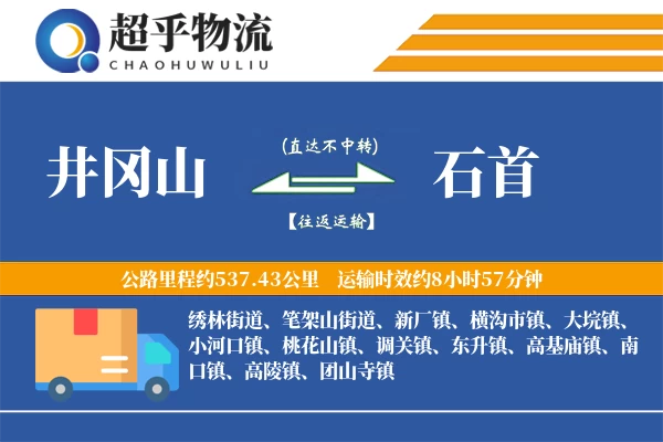 井冈山到石首物流专线