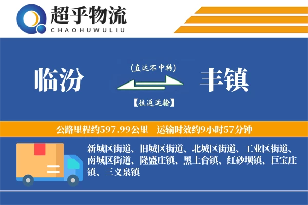 临汾到丰镇物流专线