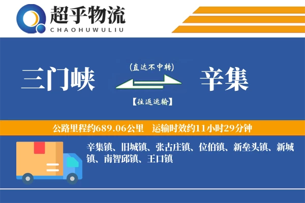 三门峡到辛集物流专线