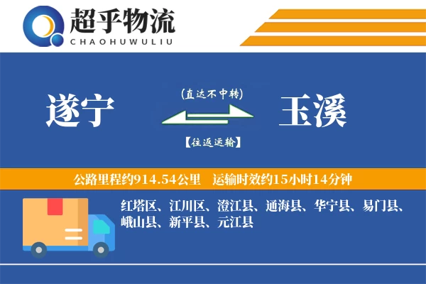 遂宁到澄江县物流公司