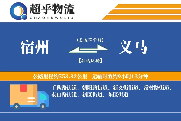 宿州到义马物流专线