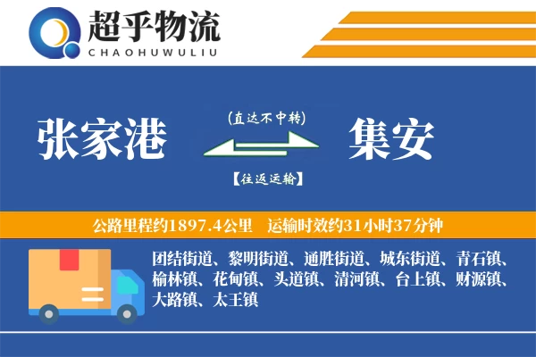 张家港到集安物流专线